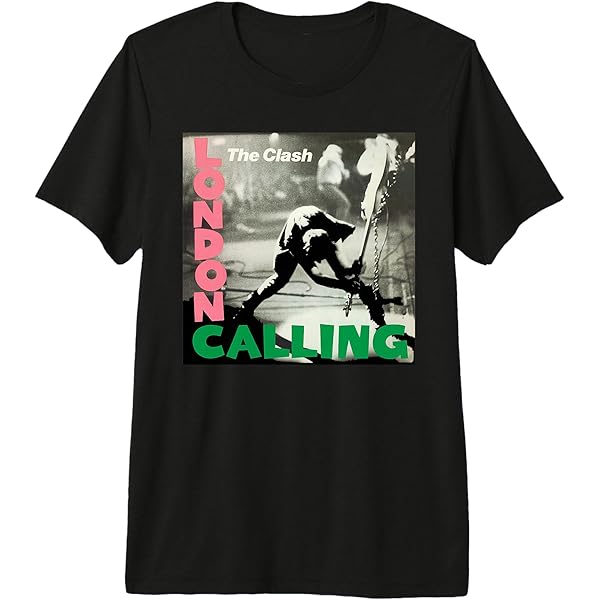 Amazon.com: The Clash - London Calling T-Shirt : Clothing, Shoes